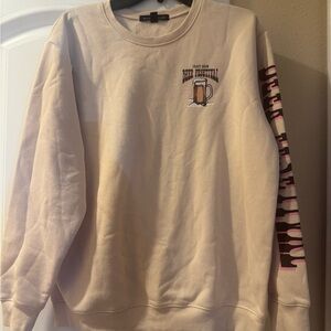 Craft Brew Festival Beige Sweatshirt